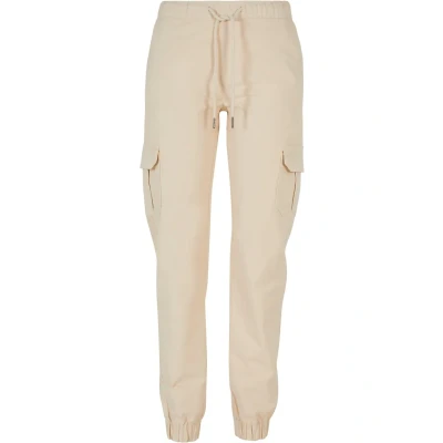 Abbildung von Urban Classics HIGH Waist Cargohose, Damen, Größe: Small, Concrete