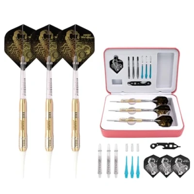 Abbildung von CUESOUL 16 Grams Deluxe Soft Tip Darts Set with Luxury Case（HX STL B2304+D601）