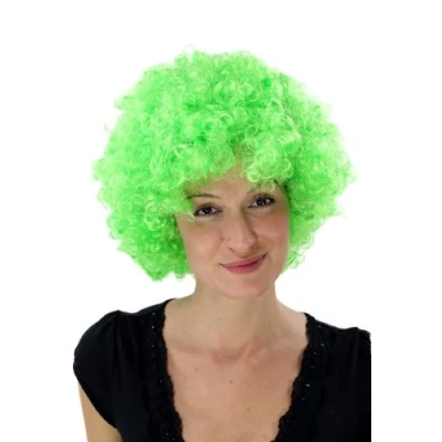 Abbildung von WIG ME UP PW0011 PC15 Neongrüne Afroperücke Hair Tokyo Funk Disco