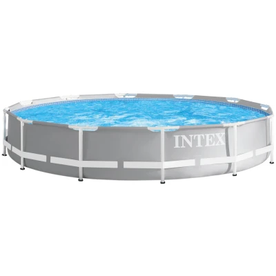 Abbildung von Intex Framepool »Prism Frame Premium Pool«, (Set), ØxH: 366x76 cm, mit Kartuschenfilteranlage