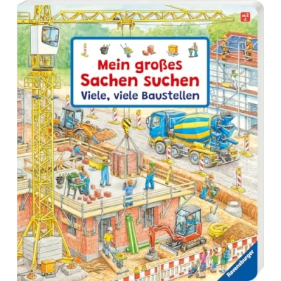 Abbildung von Mein großes Sachen suchen: Viele, viele Baustellen