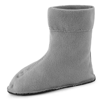 Abbildung von Ladeheid Kinder Wärmende Stiefelsocken für Gummistiefel LA CA 01 03 04 (Dunkelgrau, 28/29 EU)
