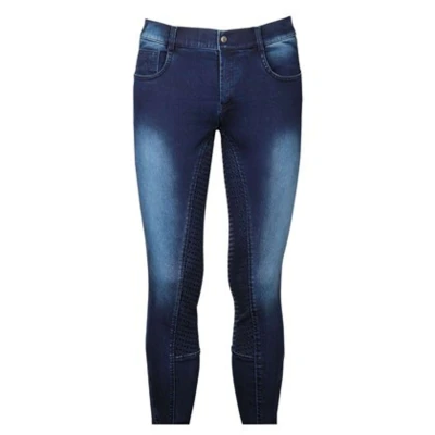 Abbildung von Harry&#039;s Horse Reithose Liciano Herren Denim FullGrip Navy 44