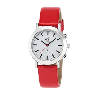 Abbildung von ETT Eco Tech Time Funk Solar Damen Uhr Analog mit Leder Armband ELS 11582 11L