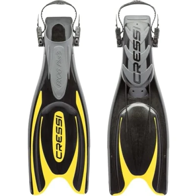 Abbildung von Cressi Herren Flossen Frog Plus, weiß, 36/38, BF203038
