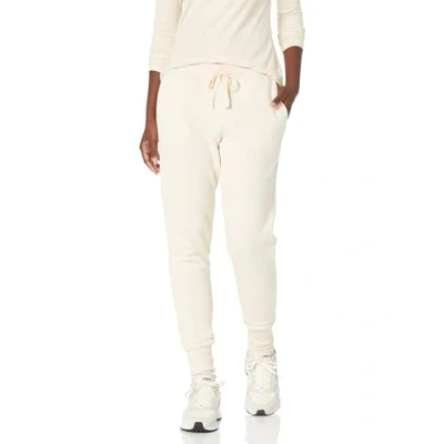 Abbildung von Amazon Essentials Damen Fleece Jogginghose (in Übergröße erhältlich), Haferbeige Meliert, S