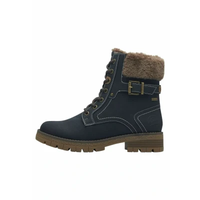Abbildung von s.Oliver Stiefelette Snowboot/Winterstiefel, Damen, Größe: 37, Navy Schuhe