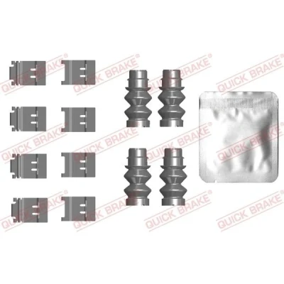 Abbildung von QUICK BRAKE 109 0124 Zubehörsatz, Scheibenbremsbelag PEUGEOT: 3008 II Off Road, 308 Hatchback, 5008 II, TOYOTA: C HR