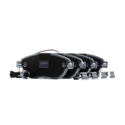 Abbildung von ATE 13.0460 3827.2 Bremsbelagsatz inkl. Verschleißwarnkontakt mit Bremssattelschrauben Zubehör FIAT: Grande Punto Hatchback, Evo Hatchback