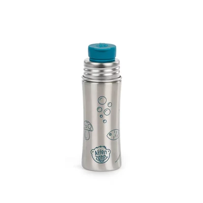 Abbildung von Affenzahn Edelstahl Trinkflasche Hai