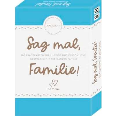 Abbildung von Sag mal, Familie!: Das Original. Unterhaltsames Familien Fragespiel für 2+ Spieler Ideal auch unterwegs Ein ausgefallenes Geschenk (Elma van Vliet Quizze &amp; Fragespiele)