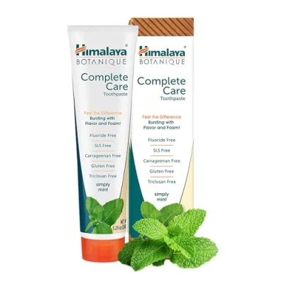 Abbildung von Himalaya Botanique Simply Mint Complete Care Toothpaste Refreshing Flavour Strong Teeth Healthy Gums Fresh Breath 150g