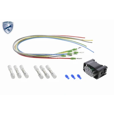 Abbildung von VEMO V99 83 0013 Reparatursatz, Kabelsatz Stellelement, Leuchtweitenregulierung mit Schrumpfverbinder Stecker EXPERT KITS + BMW: 5 Saloon kfzteile