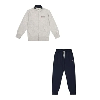 Abbildung von Champion Graphic FULL ZIP Sweatjacke für Kinder, Größe: 102/107, Navy