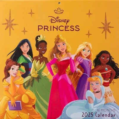 Abbildung von Disney Princess 2025 30X30 Broschürenkalender