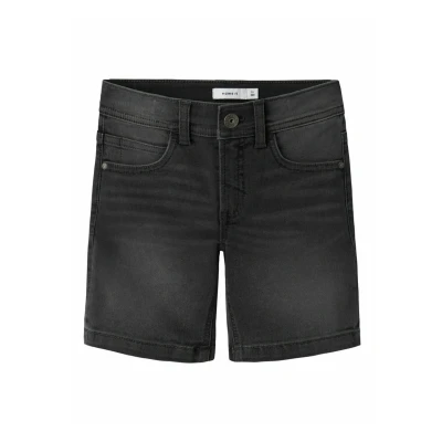 Abbildung von Name it Jeans Shorts für Kinder, Größe: 140, Dark grey denim