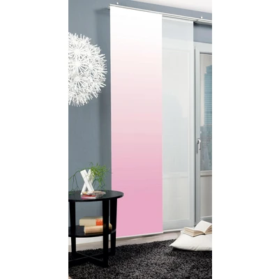 Abbildung von Home fashion Flächenvorhang, Polyester, Rosa, 0.2 x 60 245 cm