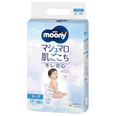 Abbildung von Diapers Moony M 6 11kg 56pcs