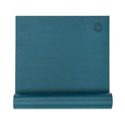 Abbildung von Bodhi Yogamatte ASANA aus PVC Schadstofffrei Rutschfest &amp; Waschbar Perfekt für Einsteiger Übungsmatte Fitness, Pilates Gymnastik 183 x 60 4 mm Petrol