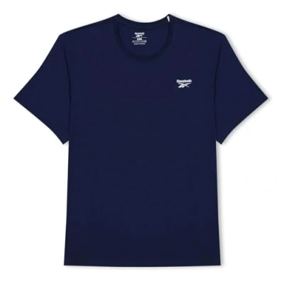 Abbildung von Reebok LEFT Chest LOGO TEE Tshirt basic, Herren, Größe: Medium, Vector navy