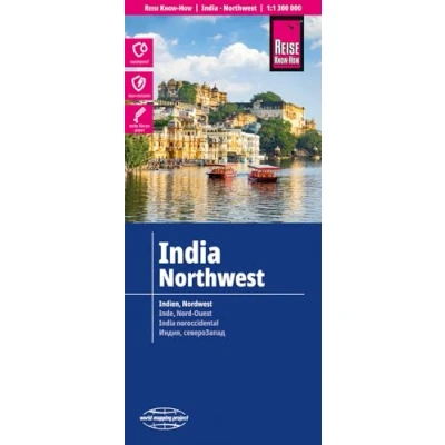 Abbildung von Reise Know How Landkarte Indien, Nordwest / India, Northwest (1:1.300.000): reiß und wasserfest (world mapping project)