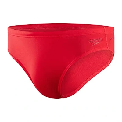 Abbildung von Speedo END Badehose Slip, Herren, Größe: 4, Fed red