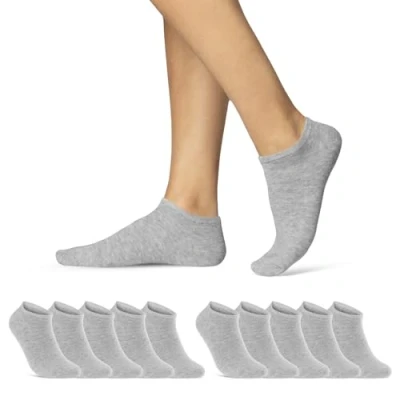 Abbildung von 10 20 30 Paar Sneaker Socken Herren Damen Schwarz Weiß Grau Baumwolle 16900 (10x 43 46)