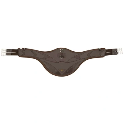 Abbildung von BR Sattelgurt Poly Anatomic VS Bauchlatz Braun 125 cm