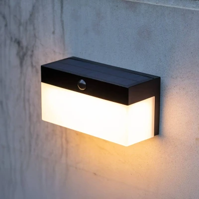 Abbildung von LUTEC LED Solarleuchte »LED Solar Wandl. FRAN«, 1 flammig, Leuchtmittel Board fest integriert