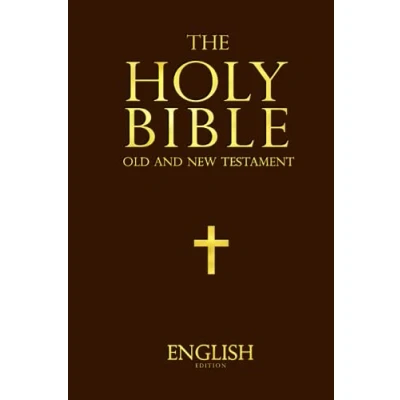 Abbildung von The Holy bible in English easy to read version New &amp; Old Testaments for christians catholic a collection of religious texts or scriptures, ... which, are held be sacred Christianity
