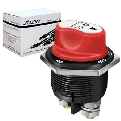 Abbildung von Jtron Batterieschalter 32VDC 200A Trennschalter Auto Boot 3 Positionen kfz (200A)