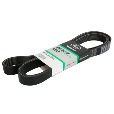 Abbildung von GATES 8PK2415HD Keilrippenriemen 2415 8 Polyester, EPDM (Ethylen Propylen Dien Kautschuk)