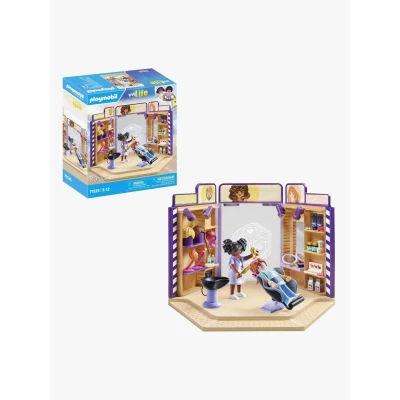 Abbildung von Playmobil 71535 My Life Bausatz Friseursalon