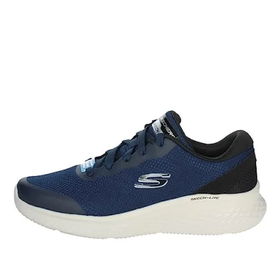 Abbildung von Skechers Herren 232591 Nvbk Sneaker, Marineblaues Netzgewebe, 39 EU