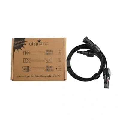 Abbildung von PV Stecker zu Flat Cable (Super Flach) 4mm² 1,5m