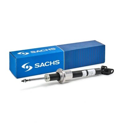 Abbildung von SACHS 317 348 Stoßdämpfer Gasdruck Einrohr Teleskop oben Stift, unten Gabel MERCEDES BENZ: E Class Saloon, T modell
