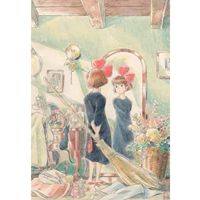 Abbildung von Studio Ghibli Kiki&#039;s Delivery Service Journal: (Hayao Miyazaki Concept Art Notebook, Gift for Fan)