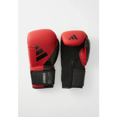 Abbildung von adidas Combat 50 Boxhandschuhe rot/schwarz, 12 oz