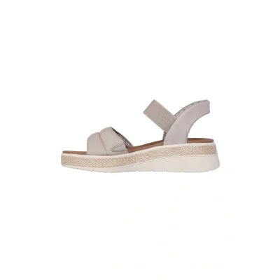 Abbildung von Skechers Riemensandalette, Damen, Größe: 38, Taupe Schuhe