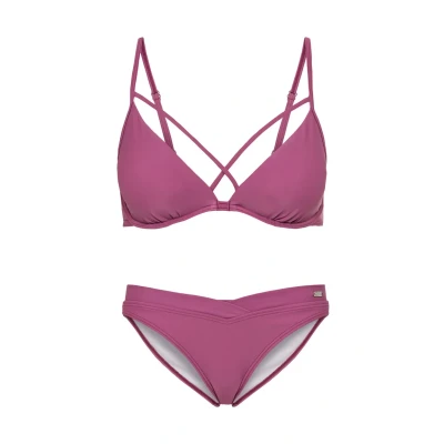 Abbildung von Buffalo SET Bikini, Damen, Größe: 34xB, Malve