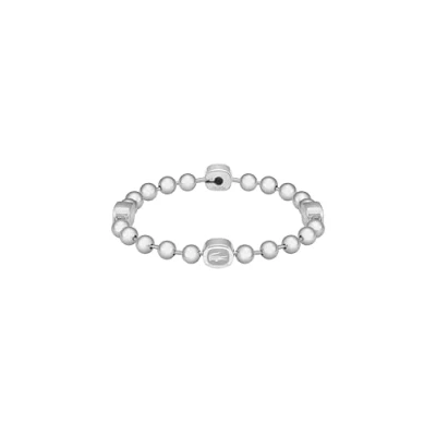 Abbildung von Lacoste Vigor Armband silvercoloured, Herren, Größe: One Size, Silver coloured