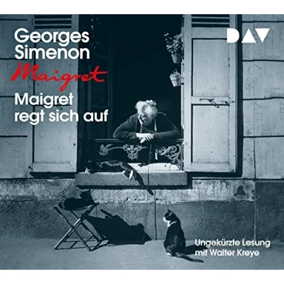Abbildung von Maigret regt sich auf: 26. Fall. Ungekürzte Lesung mit Walter Kreye (4 CDs) (Georges Simenon)