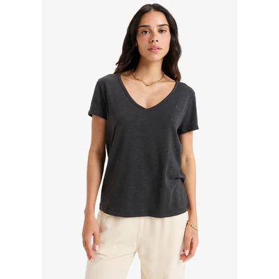 Abbildung von Roxy T Shirt »IS FLOWING TOP V«