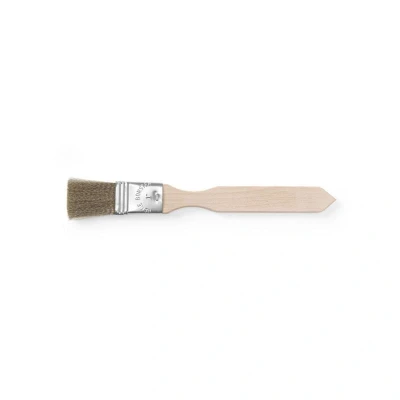 Abbildung von HENDI Backpinsel 22 x 5 cm Silikon Edelstahlborsten temperaturbeständig, Butterpinsel