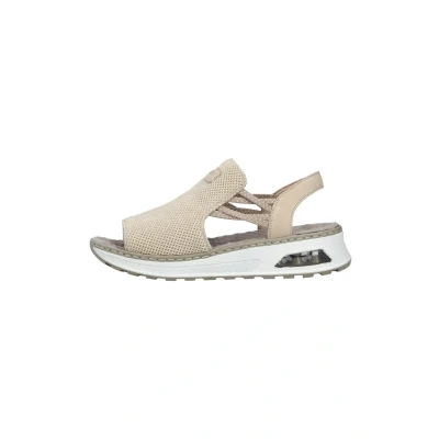 Abbildung von Rieker Damen Sandalette in beige Gr. 38