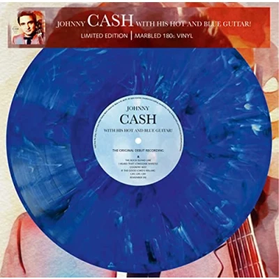 Abbildung von Johnny Cash With His Hot And Blue Guitar (Original Debut Recording) Limitiert 180gr. marbled, Magic [180g Vinyl / Limited Edition, LP] [Vinyl