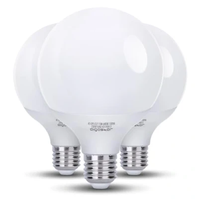 Abbildung von LED Lampe E27 15W Glühbirne Ersetzt 99W Glühlampen, Globe G95, Kaltweiß 6500K Leuchtmittel, 1500Lumen, Energiespar 3 Stücke