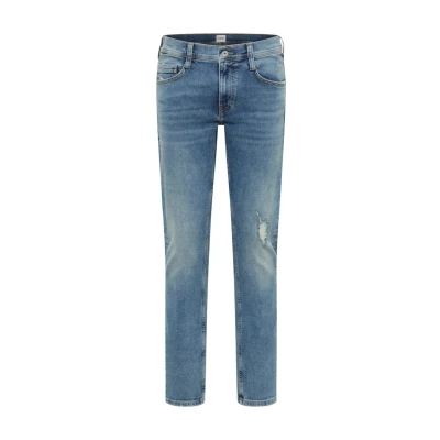 Abbildung von Mustang Style Oregon Jeans Tapered Fit, Herren, Größe: 35x36, Blau