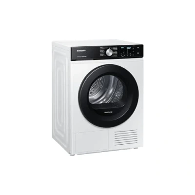 Abbildung von Samsung DV9EBBA245AEEG Bespoke Wärmepumpentrockner, 9 kg, Hygiene+, Optimal Dry, 2 in 1 Komfortfilter, Super Kurz 35&#039;, Weiß
