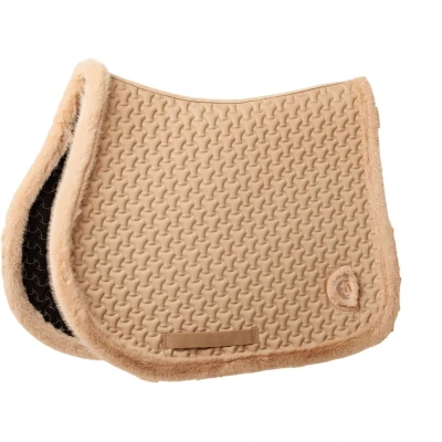 Abbildung von Kentucky Horsewear Schabracke Fake Fur Onion Quilt Springen BeigeVerkauft von Agradi